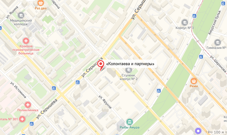 Офис карта волна